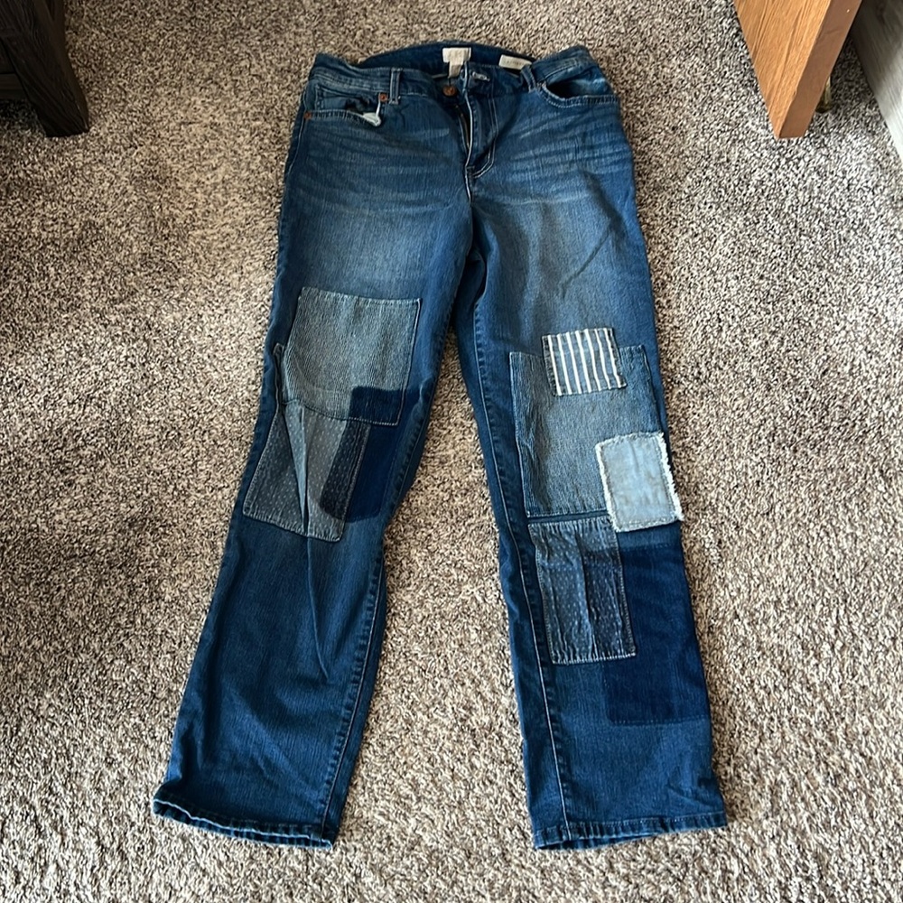 LOGO boyfriend jeans